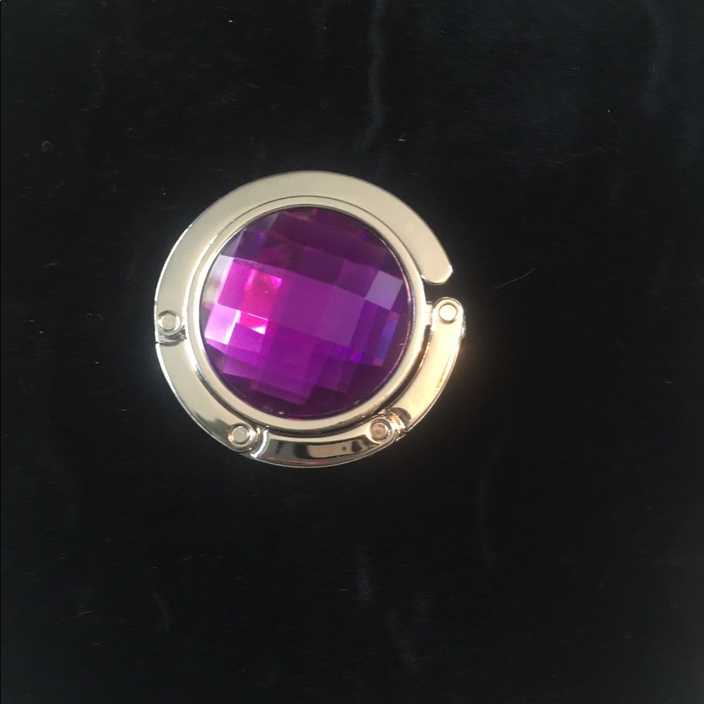 Gem Design Purse Hanger